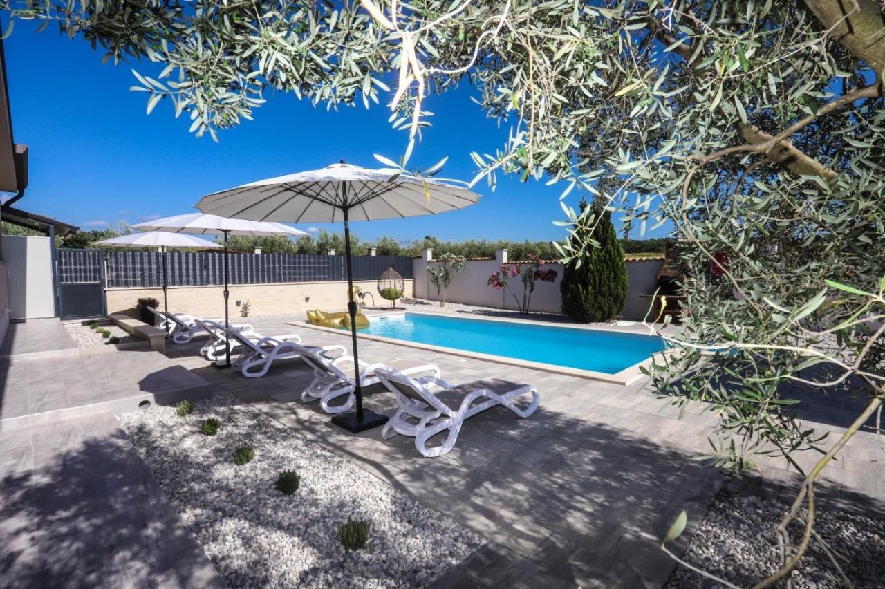 Apartment Nina With Private Pool Nova Vas  Екстер'єр фото