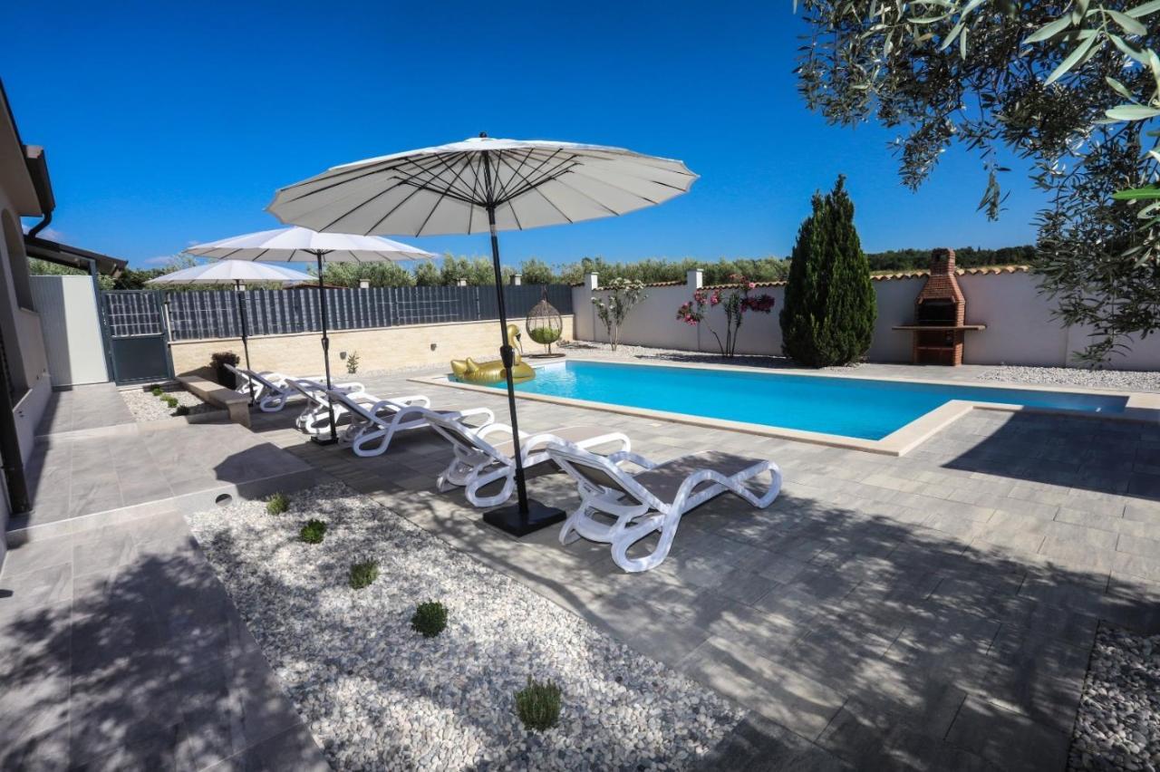 Apartment Nina With Private Pool Nova Vas  Екстер'єр фото